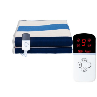 Patura electrica simpla,  180 W, 200 x 180 cm, Multicolor