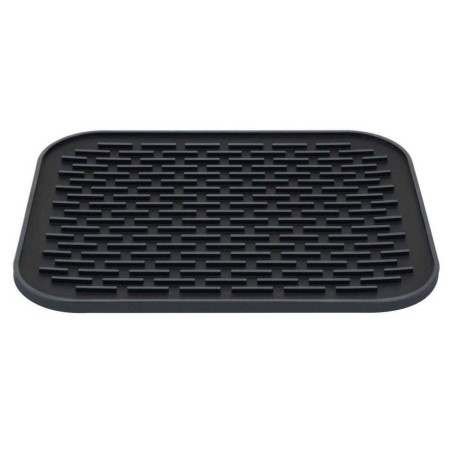 Covoras din Silicon pentru Scurgere Vase, Cyrax, Uz Casnic, Rezistent la Temperaturi Ridicate, Izolator, 30x24 cm, Negru