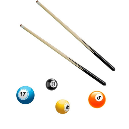 Mini Masa de Biliard pentru Copii, Cyrax, Durabil, Usor de Transportat, 2 Tacuri, 16 Bile, 69x37x60 cm