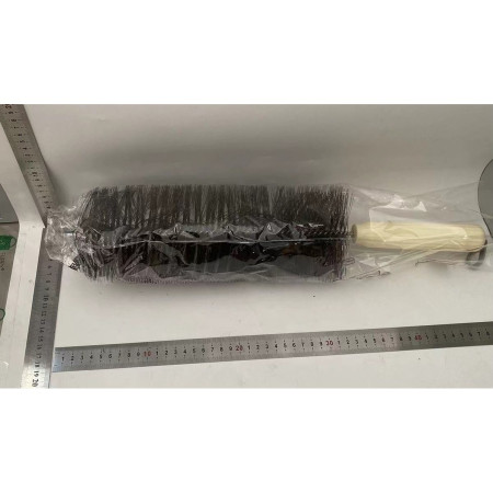 Perie Multifunctionala 2in1,  de Curatare a Prafului, 38 x 11 cm, Perie si Burete, Crem