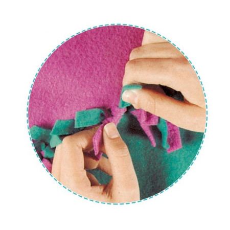 Set de creatie DIY pentru tesut & tricotat, Cyrax, multicolor