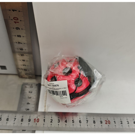 Minge Saltareata Hiperelastica, Cyrax, Space Moon Ball foarte Elastica, Antistress pentru Copii, Diametru 66 mm, Rosu