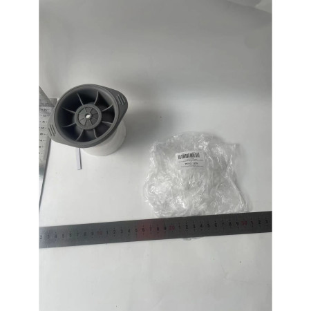 Forma cub de gheata, Cyrax, rotund, Polipropilena/Silicon, 11x7.5x7.8 cm, Gri