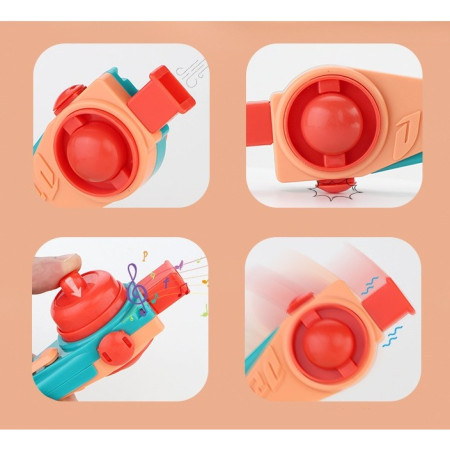 Pix Multifunctional, Cyrax, cu Sunete si Vibratii, 5x1.5x17cm, Multicolor