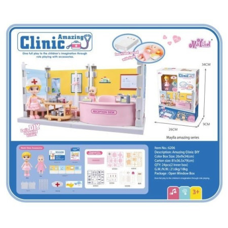Set cabinet medical cu instrumente, Jucarii pentru copii, Cyrax