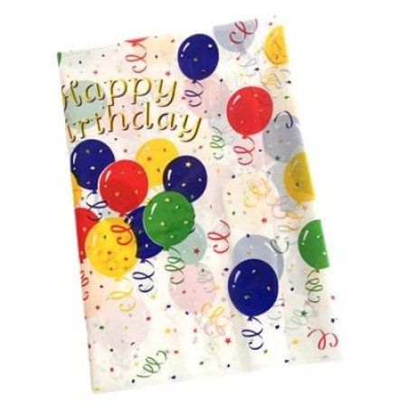 Fata de Masa Dreptunghiulara, Cyrax, Impermeabila, Anti-pete, pentru Petreceri, 180 x 108 cm, Multicolor