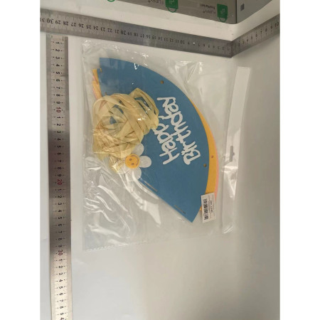 Set 3 Coifuri Happy Birthday, Cyrax, pentru Petrecere, Tematica Aniversare, cu Floare din Spuma, Multicolor