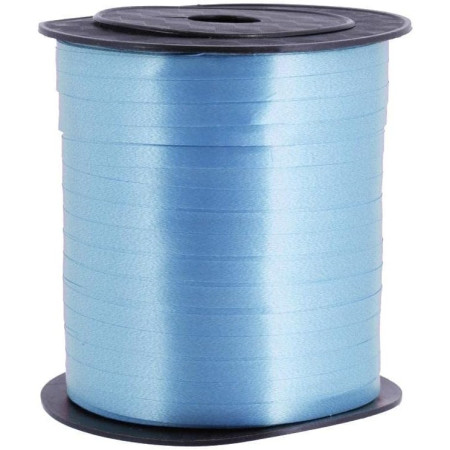 Panglica pentru Baloane, Cyrax, Rola de 200 de Metri, din Rafie, Albastra