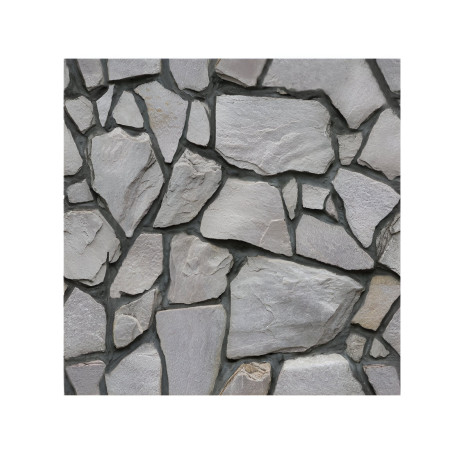 Set 10 x Placi Tapet Autocolant 3D cu Imitatie de Pietre, pentru Perete Bucatarie Sufragerie, Usor de Curatat, Rezistent la Apa, Autoadeziv, 30x30 cm, Gri