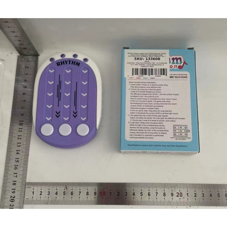 Jucarie Interactiva, Cyrax, Tip Jocuri Ritmice, +3 Ani, din ABS, 8 Niveluri de Joc, 9.5 x 2.5 x 13.6 cm, Mov