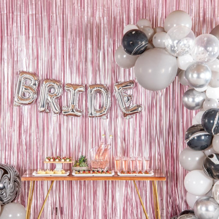 Balon Folie Metalizata Litera D, Cyrax, 80 cm, Umflati cu Heliu sau Aer, Ambalaj Individual, Pai inclus, Argintiu