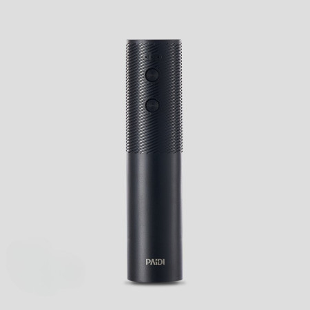 Tirbuson Electric, Cyrax, Deschizator Sticle de Vin, Incarcare USB, 20 x 4.6 cm, Negru