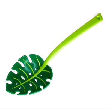 Cyrax Ustensila bucatarie universala tip frunza, material ABS, creativa, design unic si modern, 30x9.5 cm, verde