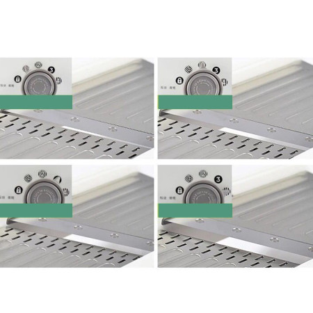 Feliator Manual Multifunctional, Cyrax, Usor de Folosit, pentru Legume, Fructe, Razatoare, Otel Inoxidabil, Accesoriu Bucatarie, 39 x 11.5 x 12.5 cm Alb