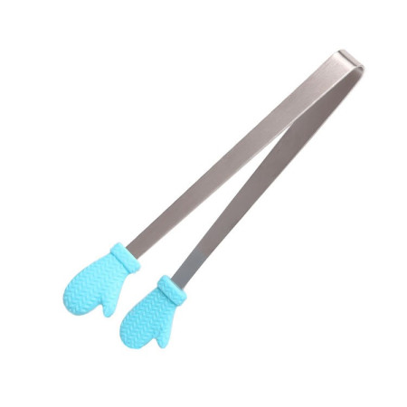 Cleste Creativ pentru Mancare, Cyrax, Model Manusi din Silicon, 14.5x3 cm, Rezistent la Temperaturi Inalte si Coroziune, Albastru